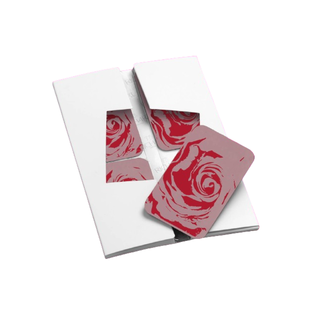 Tablette-écrin Pink (chocolat blanc à la rose)